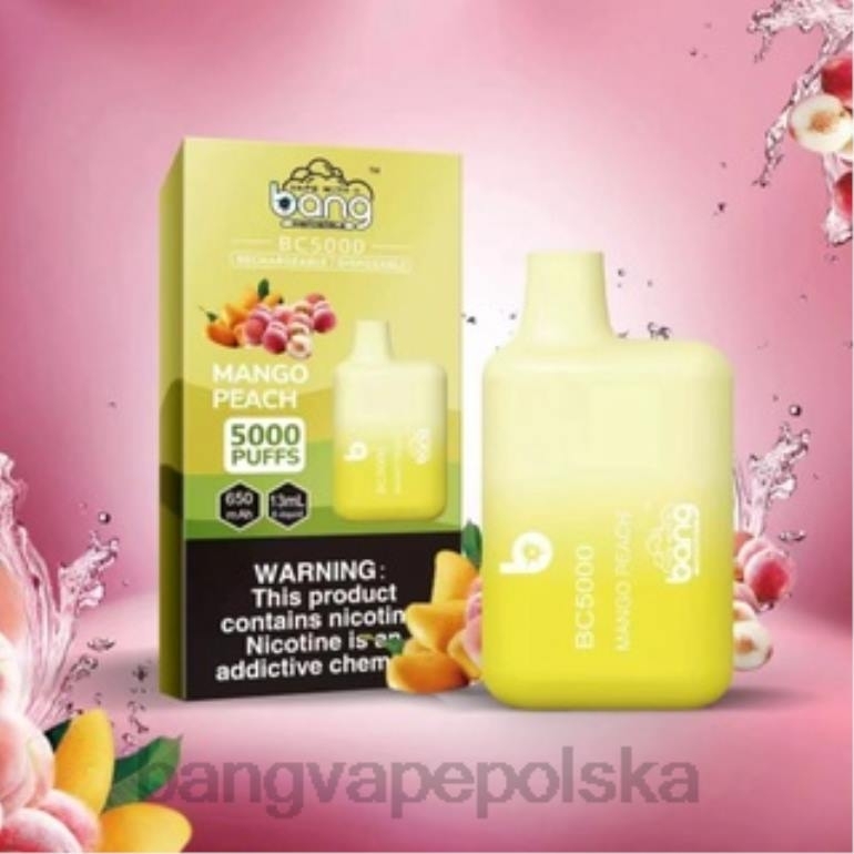 Bang Vape Box BC5000 Długopis typu C o pojemności 5% nic, 5000 zaciągnięć, z możliwością ładowania jednorazowe 2DD29 Bang Vape Shop