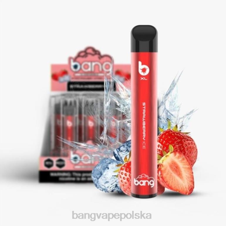 Bang Vape XL jednorazowe lód truskawkowy 2DD234 Vape Gang Disposables