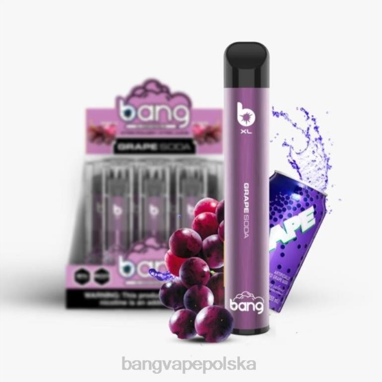 Bang Vape XL jednorazowe winogronowy napój 2DD229 Bang Vape Shop